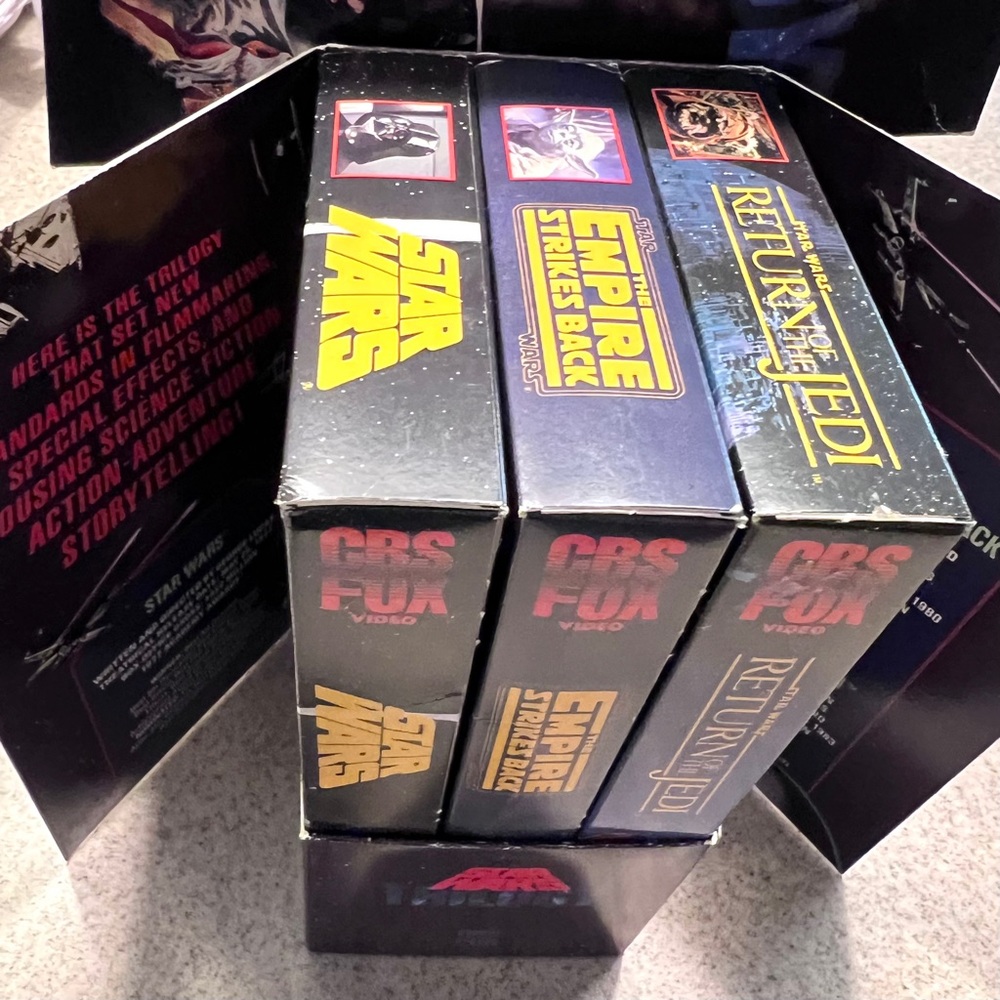 Star Wars Trilogy VHS Box Set